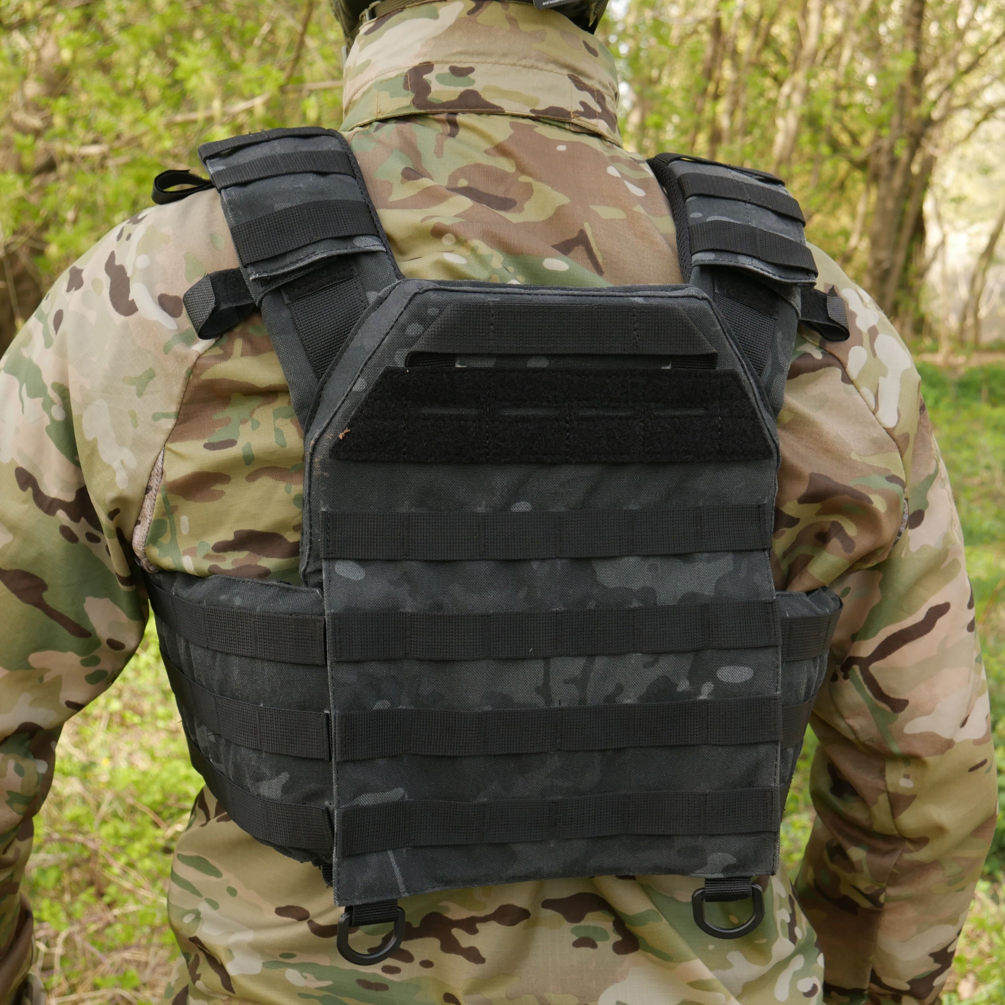 Плитоноска Kiborg GU gen.1 Чорний Мультикам
