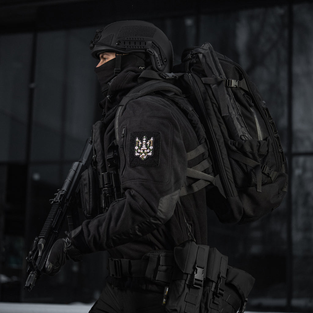 M-Tac нашивка Бавовна (вишивка) Black