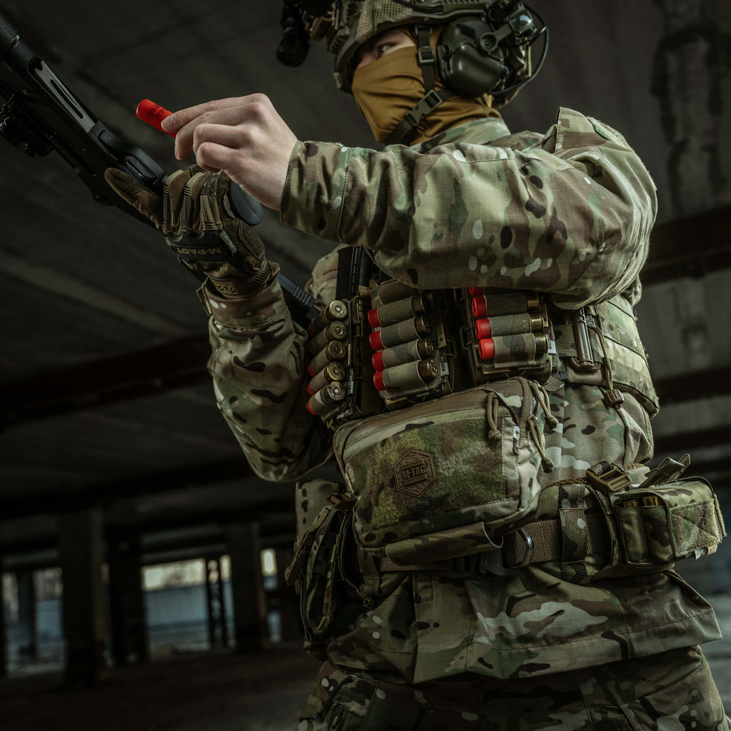 M-Tac Патронташ на липучці для набоїв 12 калібру Multicam