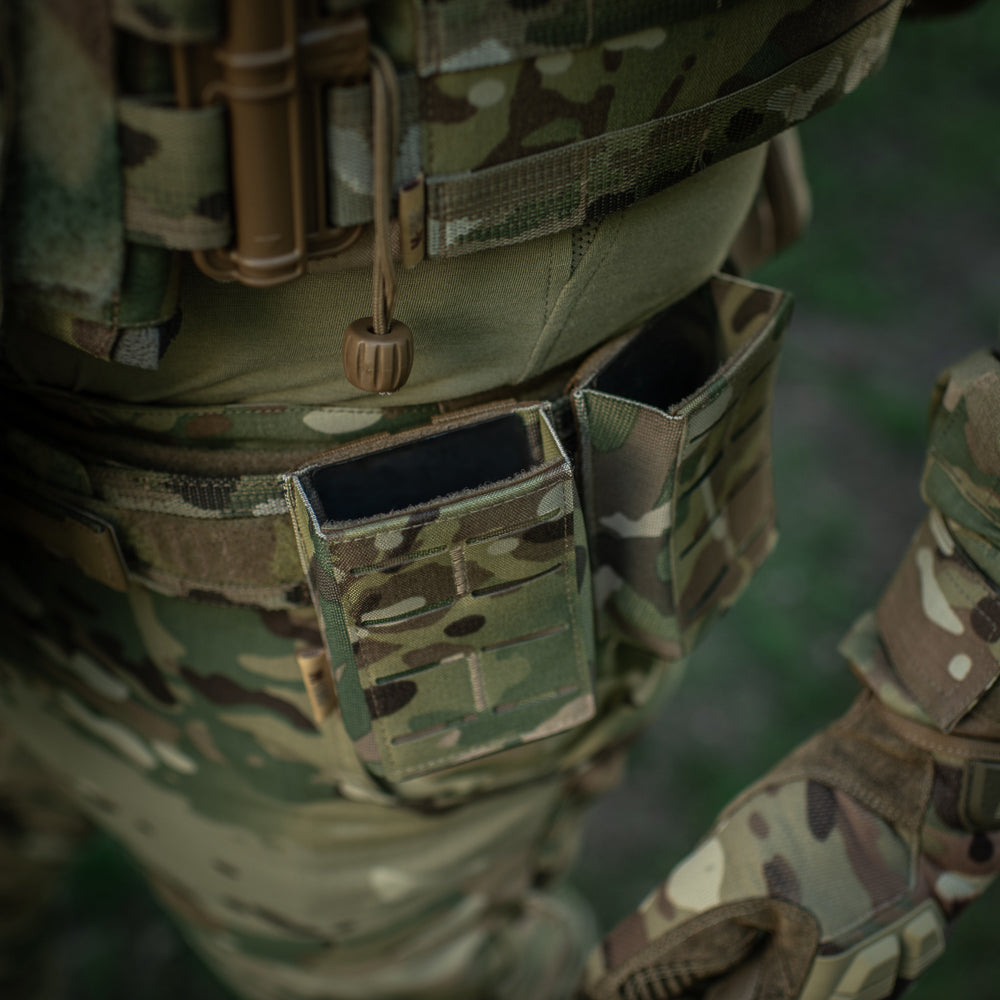 M-Tac підсумок для магазина на гумці (10 см) Laser Cut Multicam