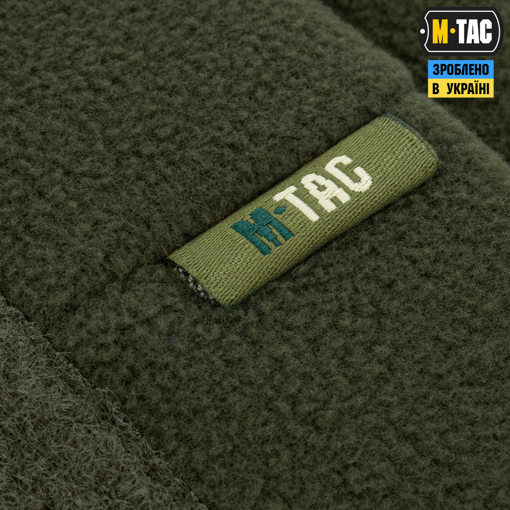 M-Tac шапка Watch Cap Elite фліс (320г/м2) з липучкою Army Olive