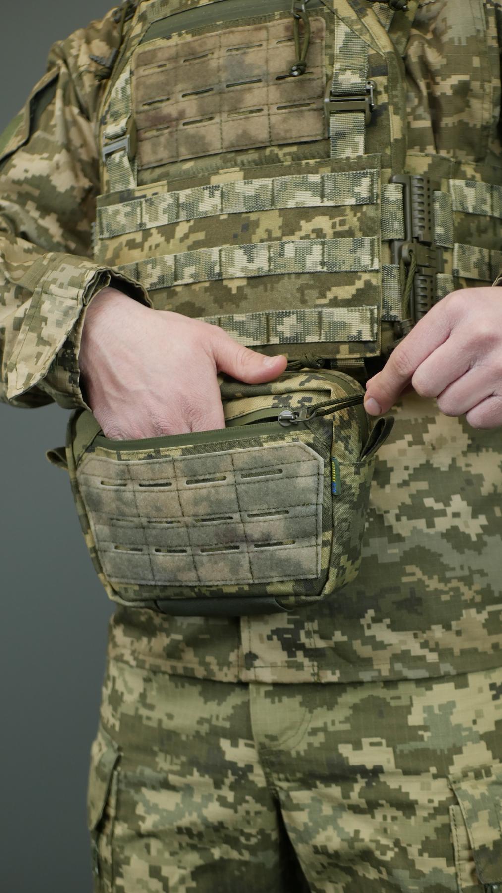 Сумка-напашник M Kiborg GU Cordura Pixel