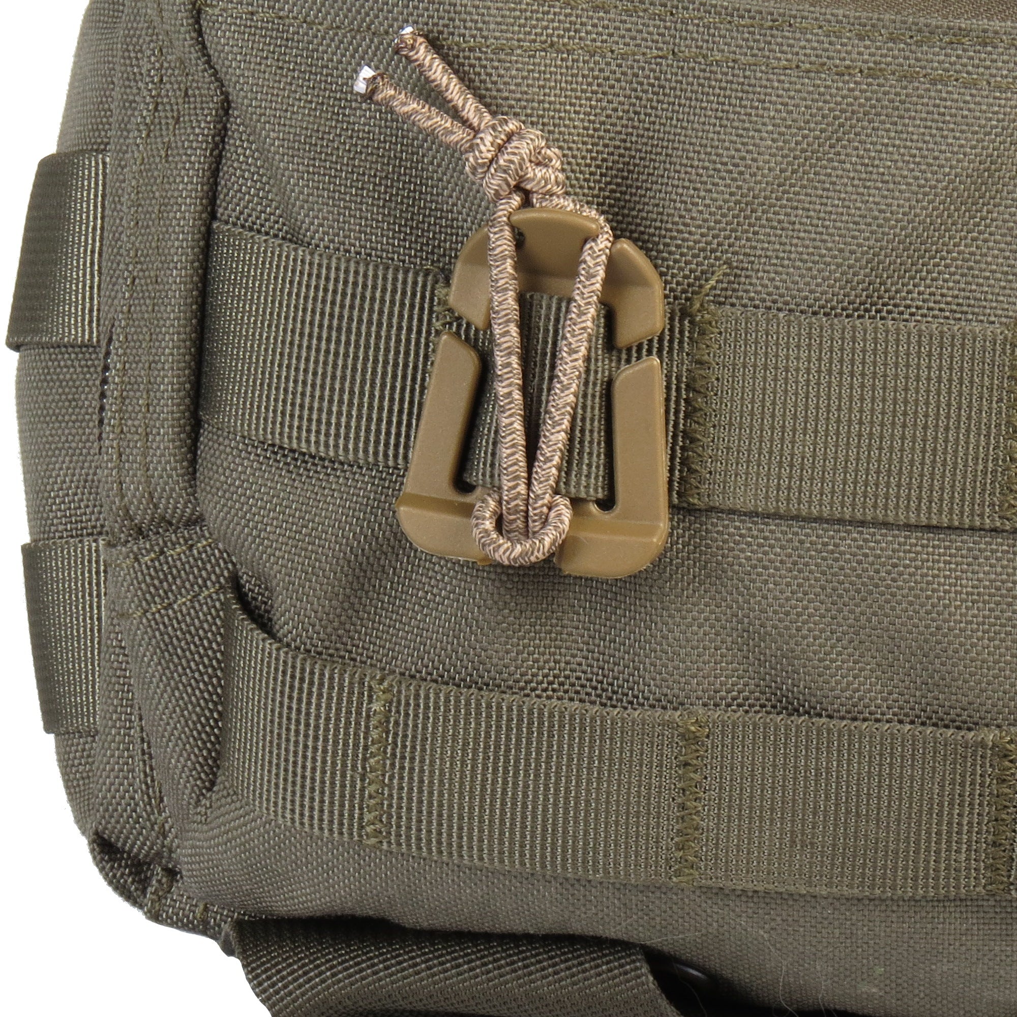 Кліпса універсальна на систему MOLLE койот
