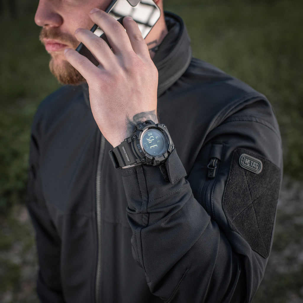 M-Tac годинник тактичний Adventure Black