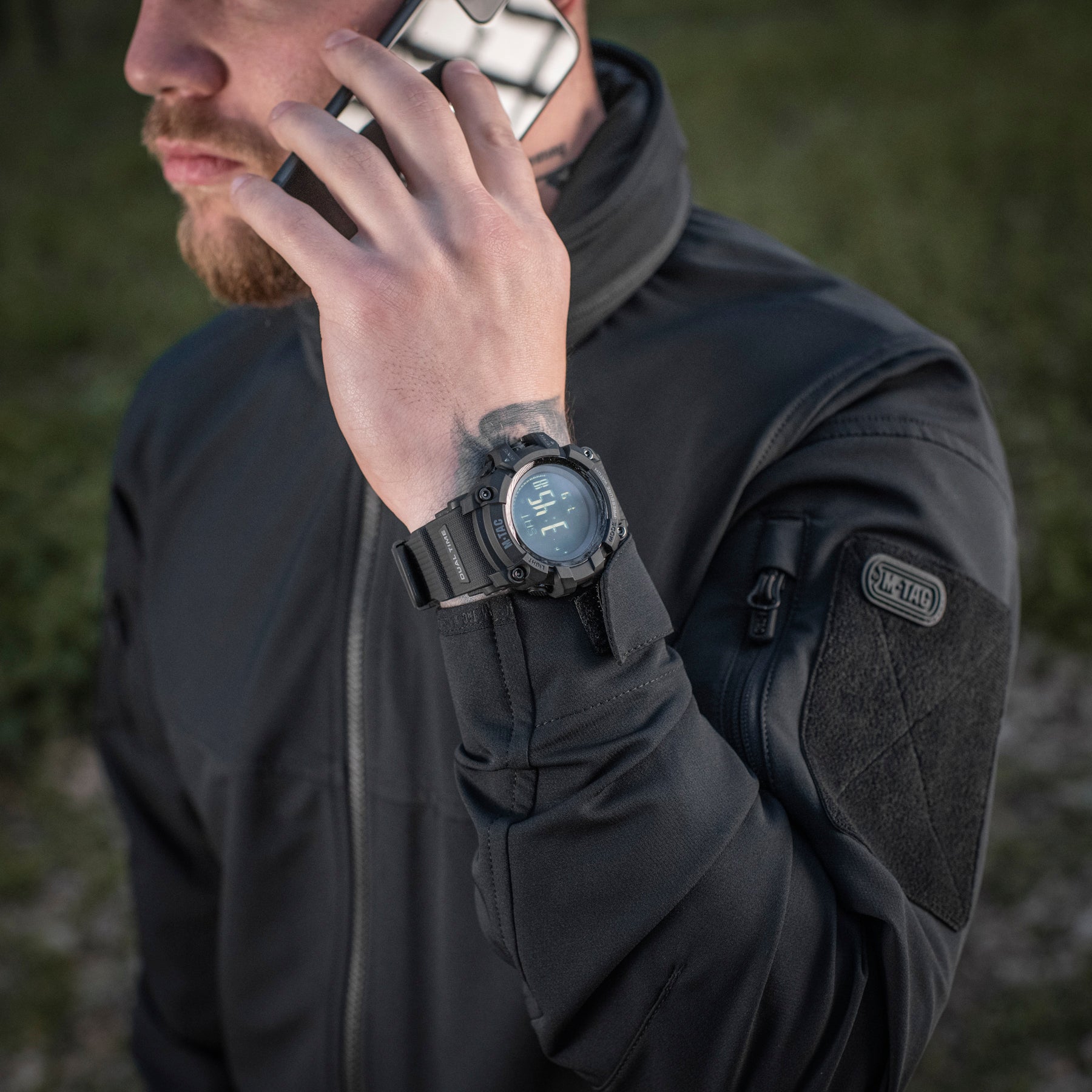 M-Tac годинник тактичний Adventure Black