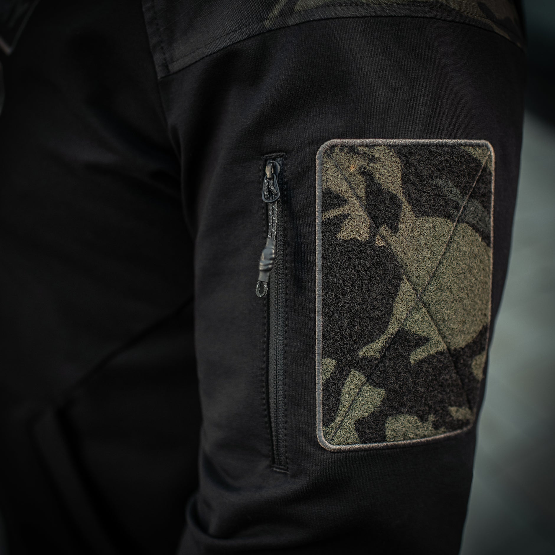 M-Tac кофта Hoodie Combat Black Multicam