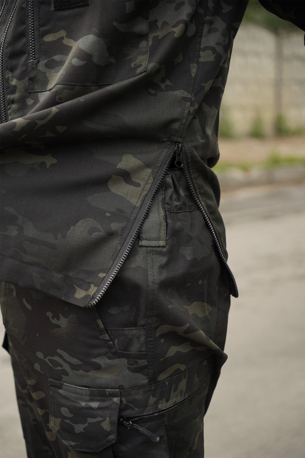 Кітель Twill FS чорний мультикам-S