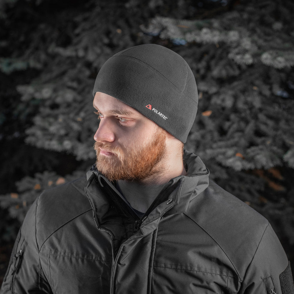 M-Tac шапка Watch Cap фліс Light Polar Black
