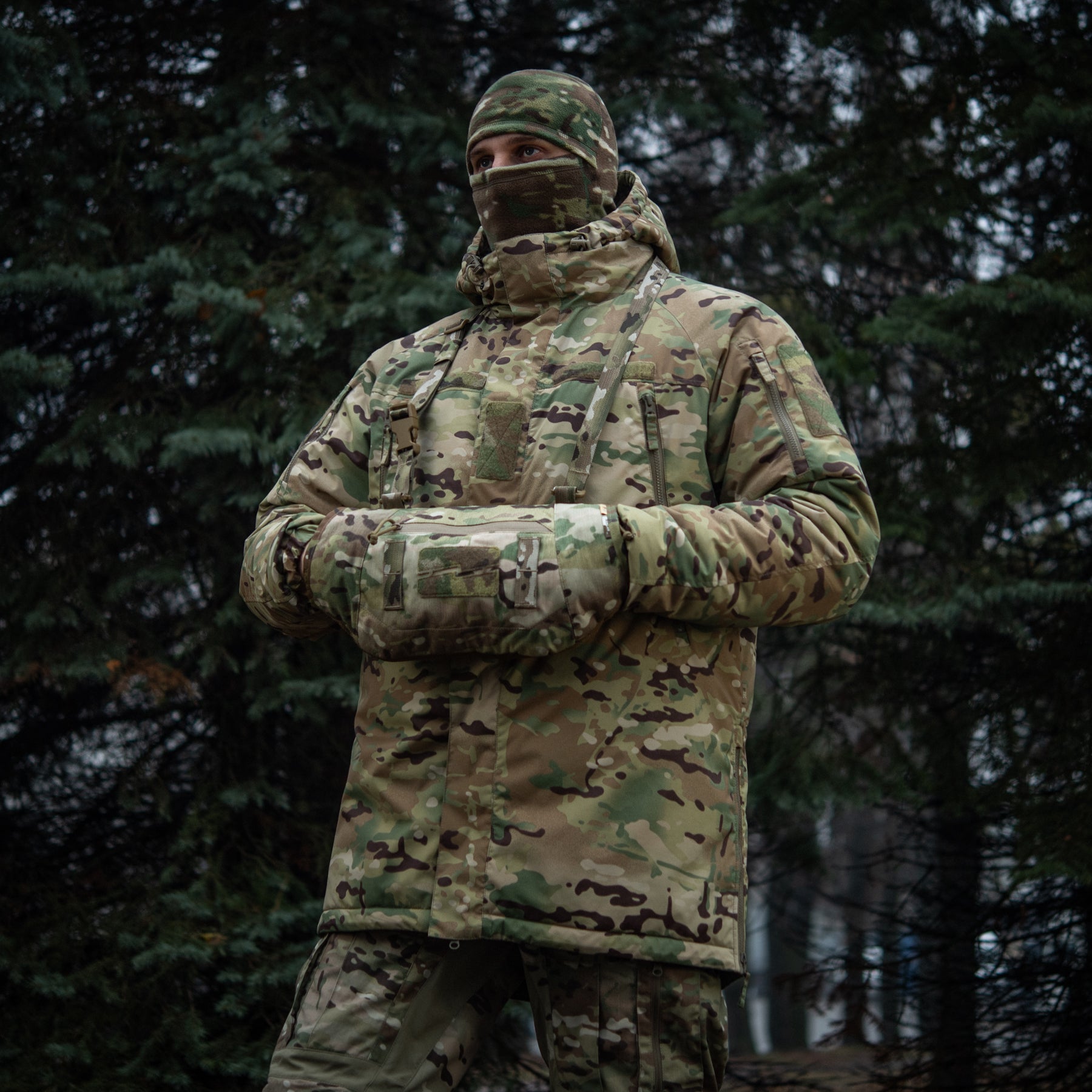 M-Tac муфта тактична Elite Multicam