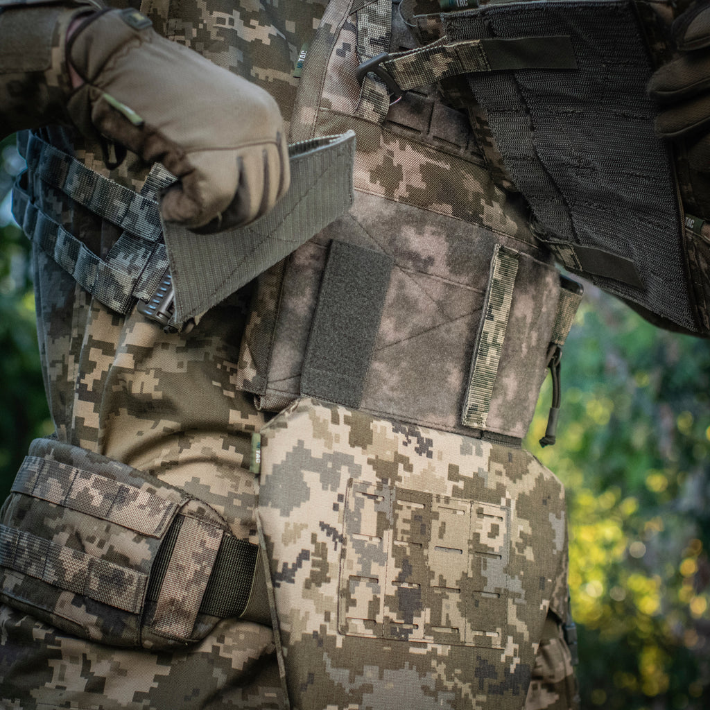M-Tac фартук протиуламковий з балістичним пакетом 1А Laser Cut MM14