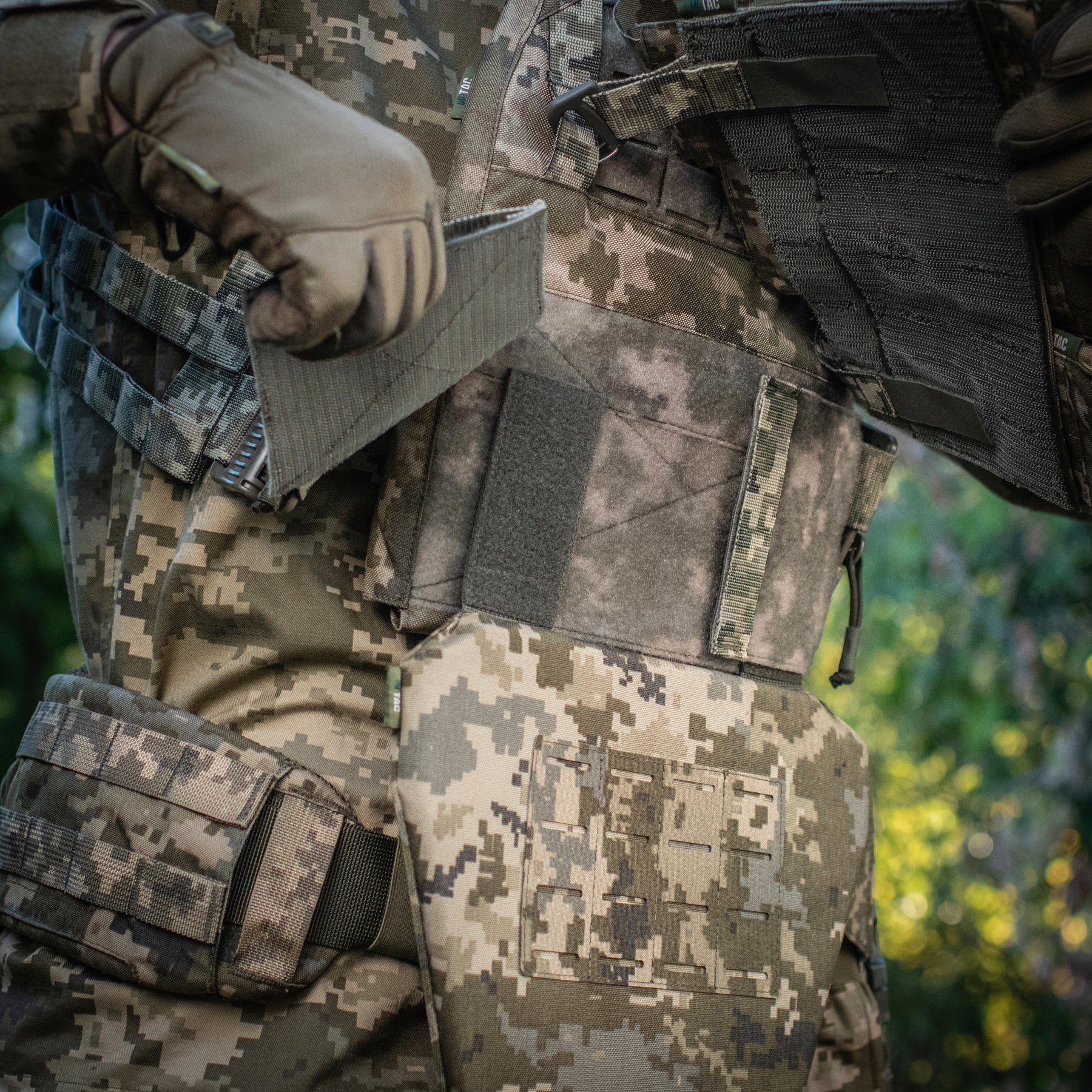 M-Tac фартук протиуламковий з балістичним пакетом 1А Laser Cut MM14