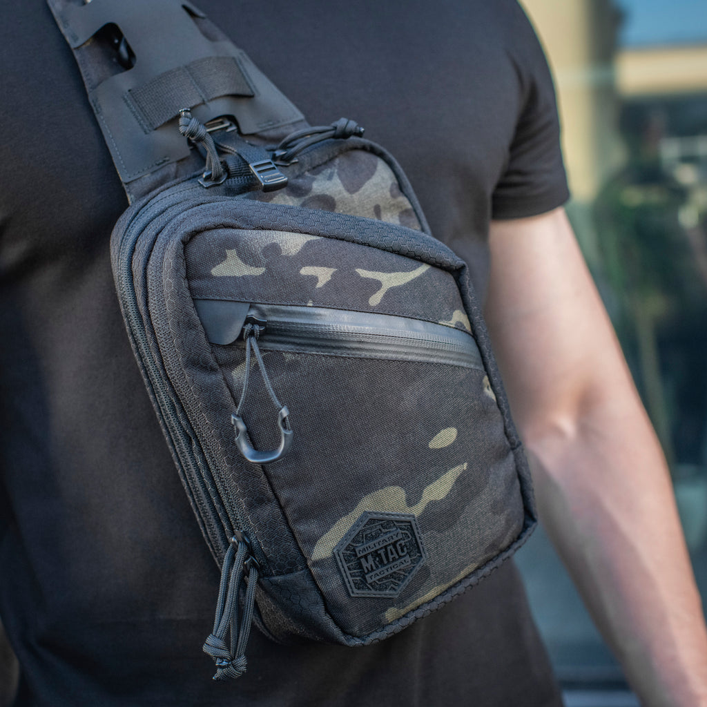 M-Tac сумка Sling Pistol Bag Elite Hex Multicam Black/Black