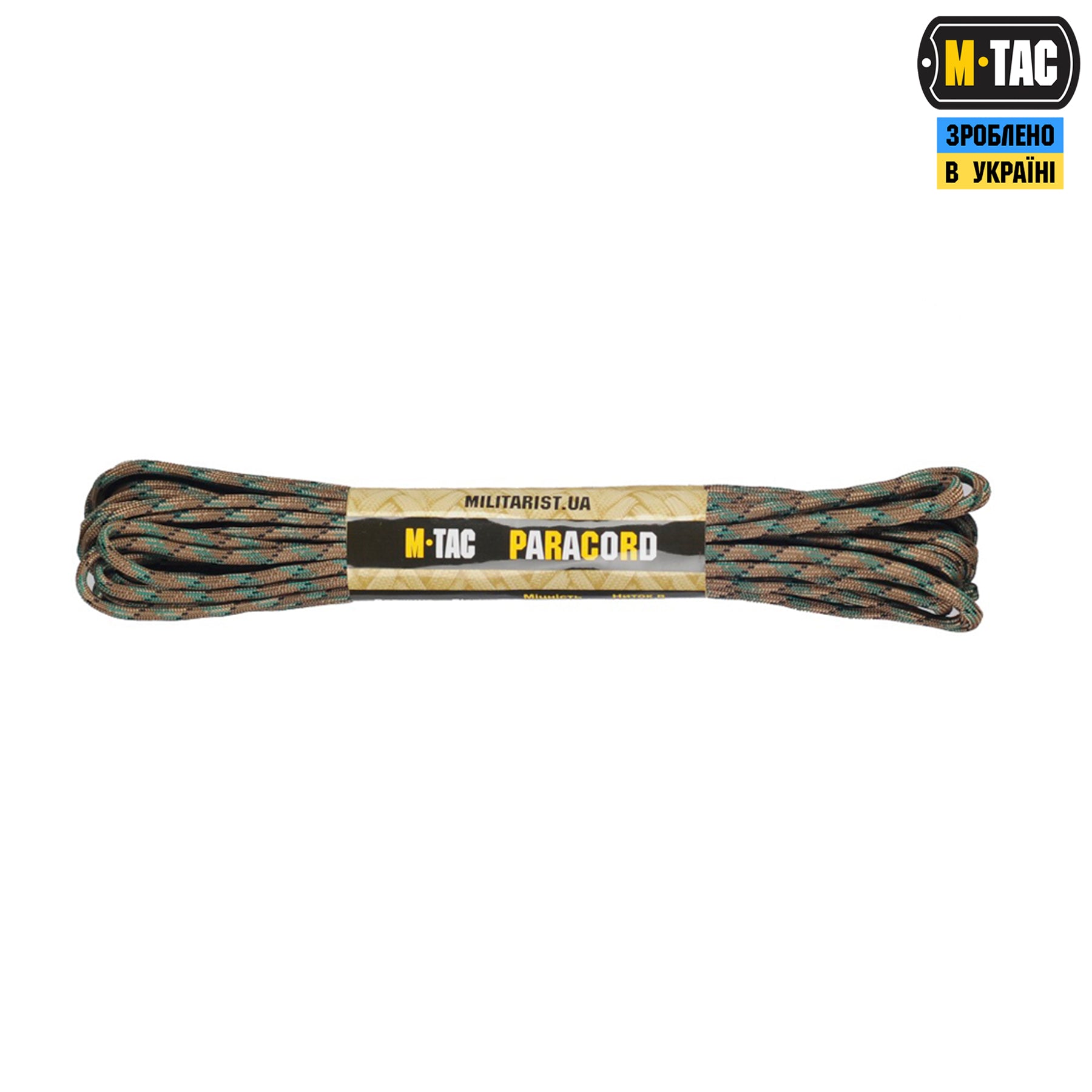 M-Tac паракорд 550 type III Tropic Camo 15м