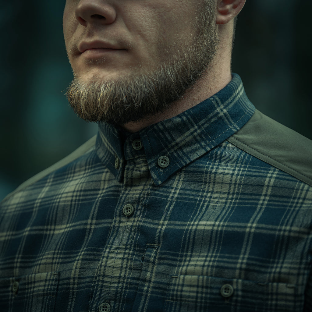 M-Tac сорочка Redneck Shirt Olive/Navy Blue