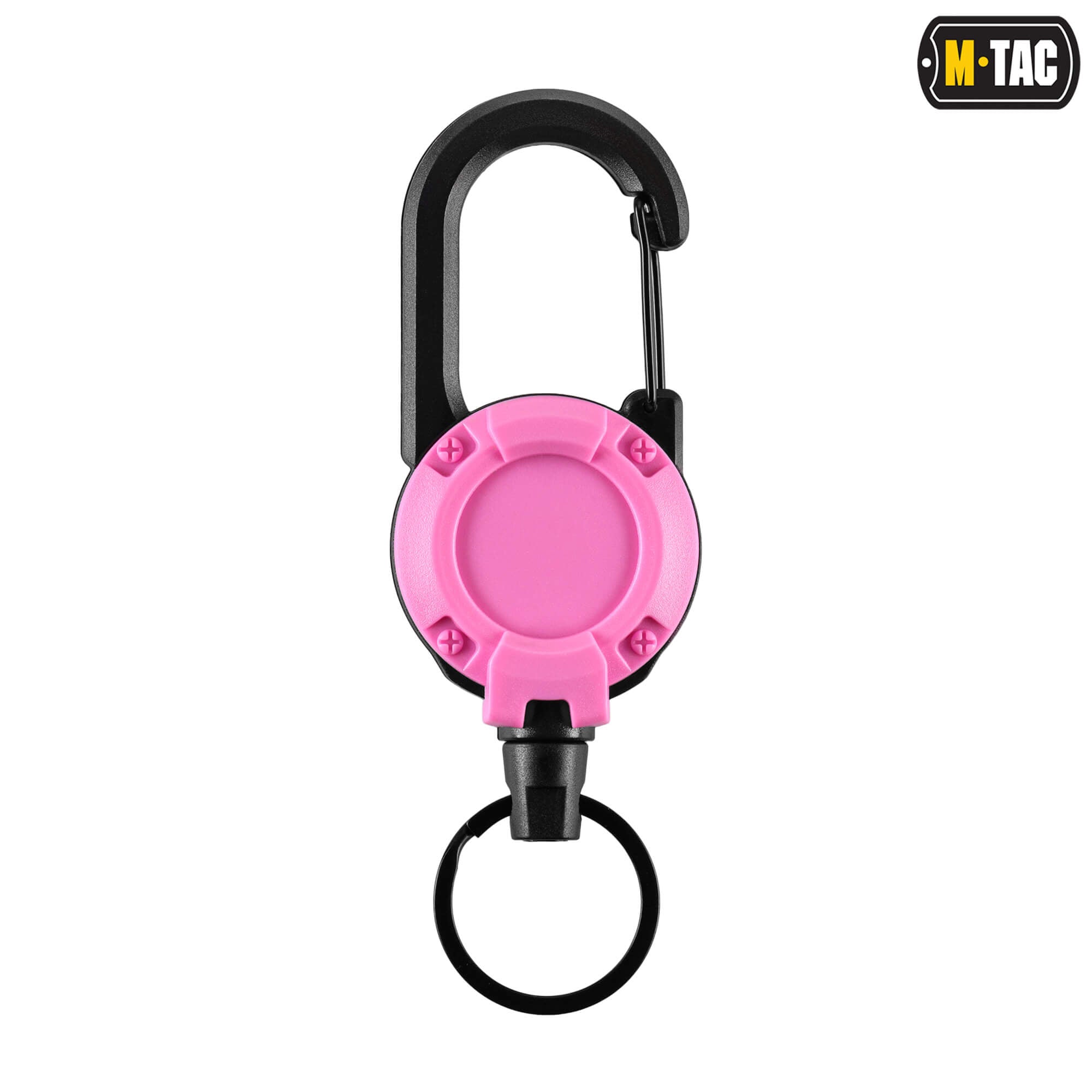 M-Tac карабин зі шнуром для ключів Pink