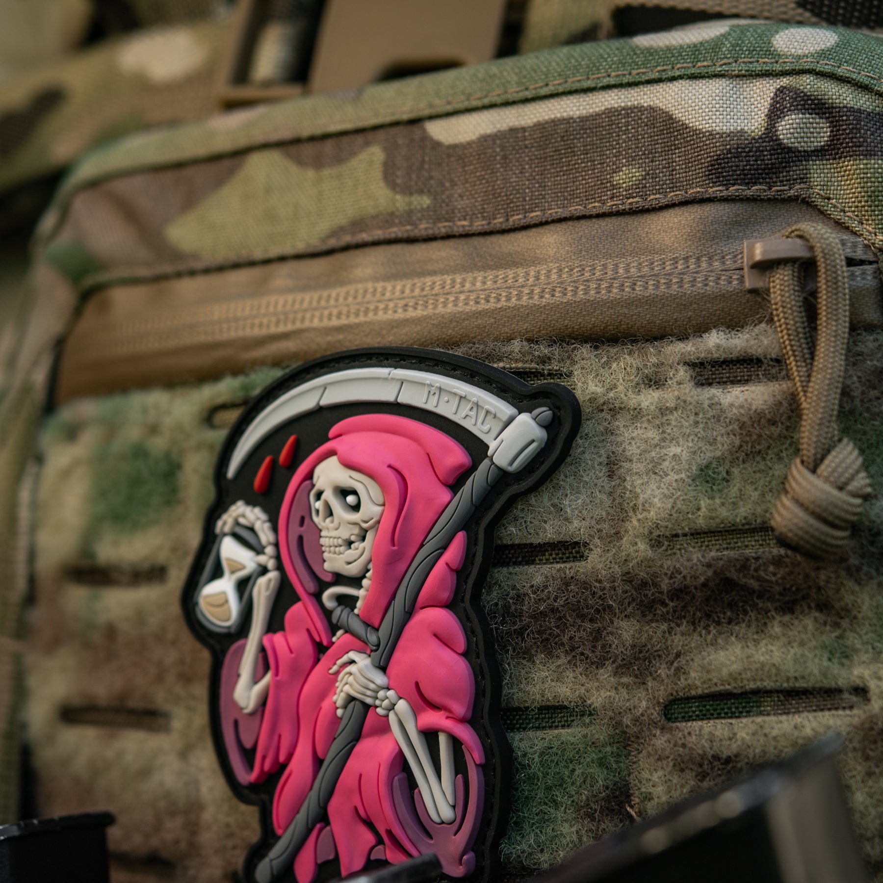 M-Tac нашивка Time PVC Pink/Black