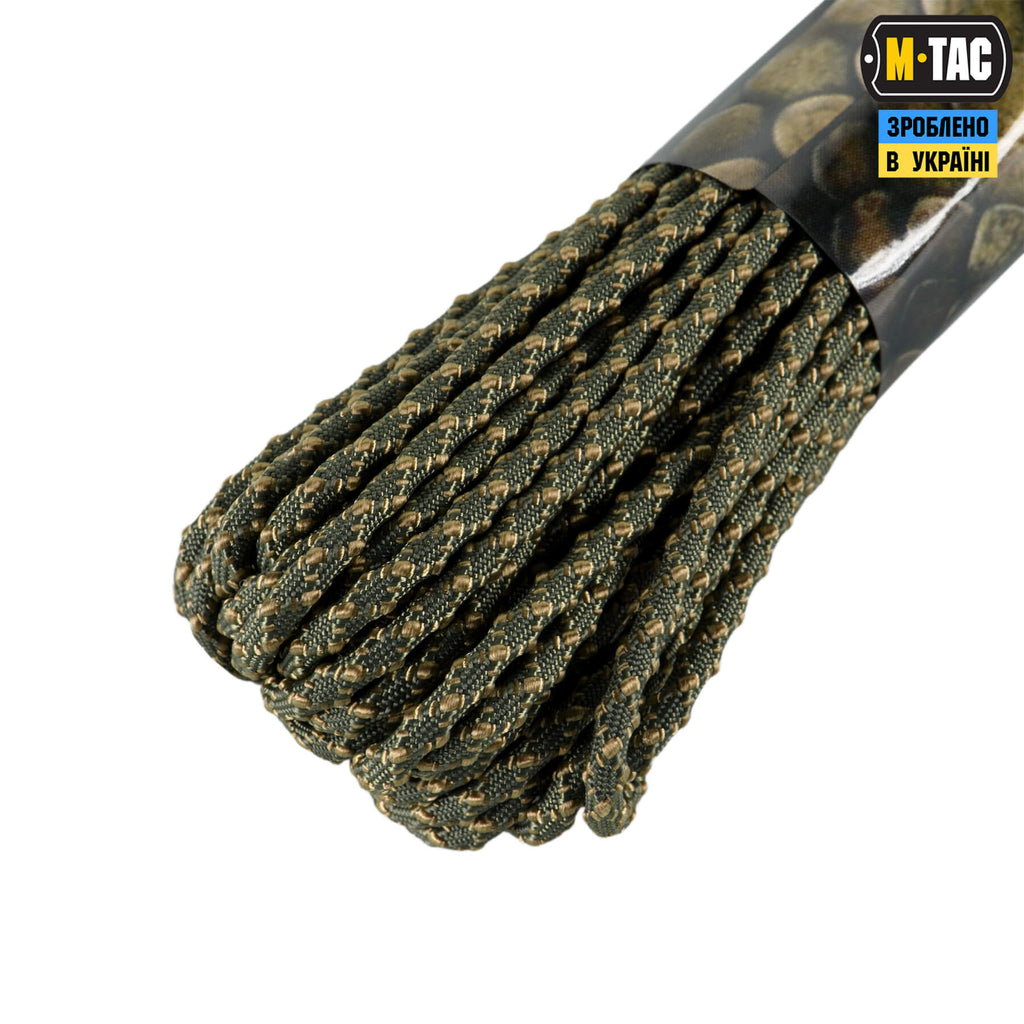 M-Tac паракорд Dragon Cord 15m Ranger Green/Coyote