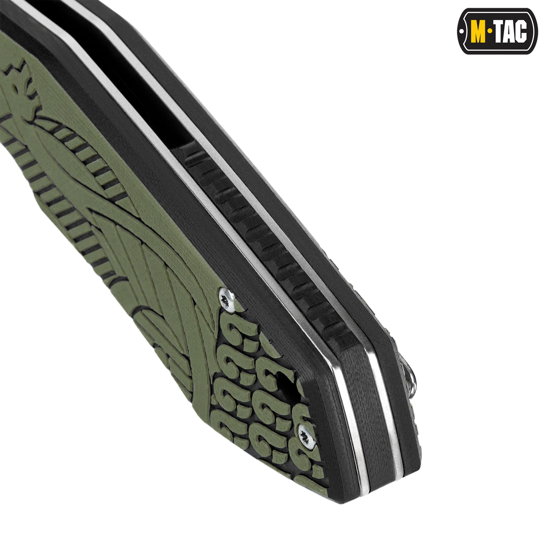 M-Tac ніж складний Type 12 Scandinavian Stonewash Black/Olive