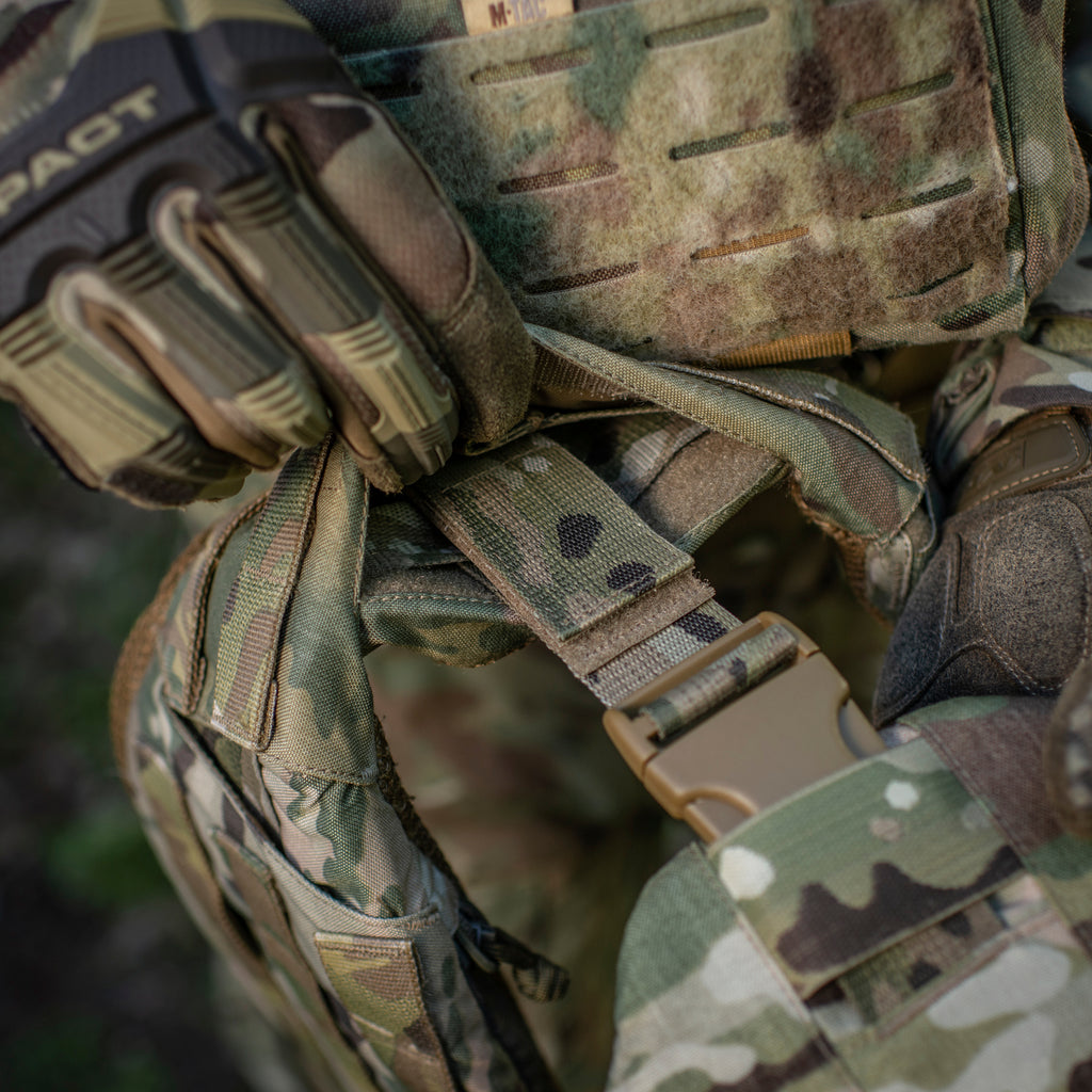 M-Tac захист стегон з балістичним пакетом 2 клас Multicam