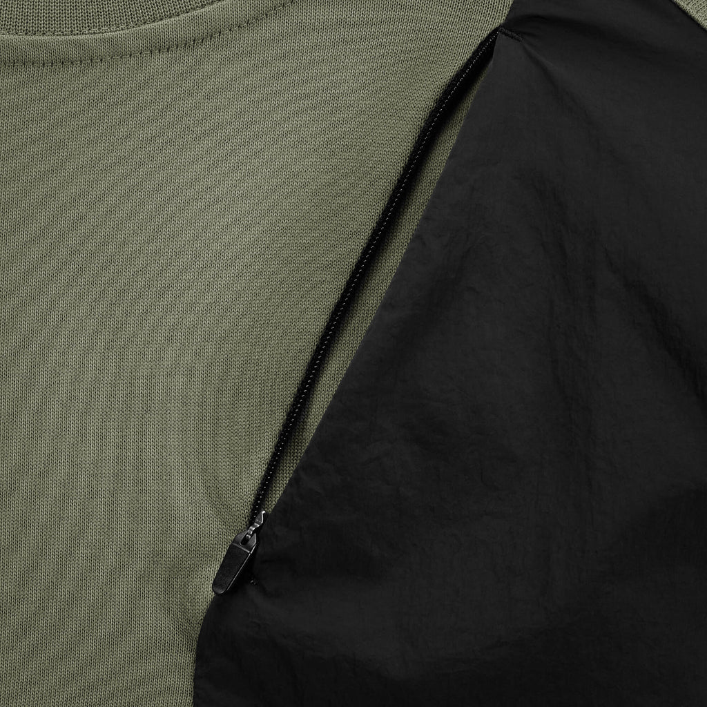 Phantom Project/M-Tac футболка Long Zipper combo Cotton Nylon Light Olive