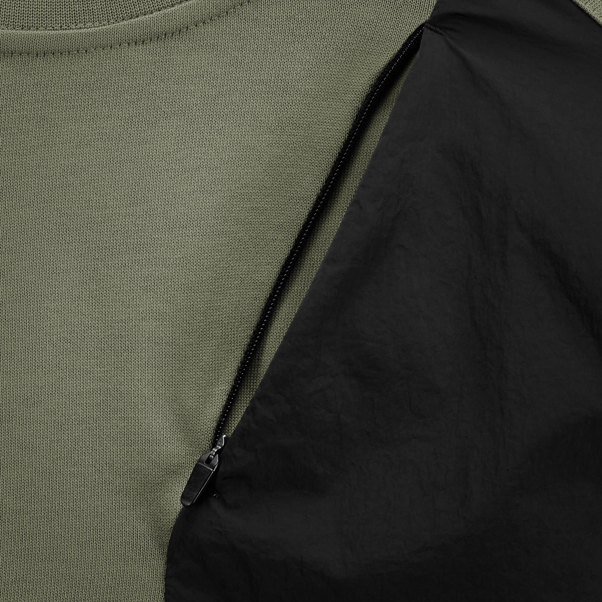 Phantom Project/M-Tac футболка Long Zipper combo Cotton Nylon Light Olive