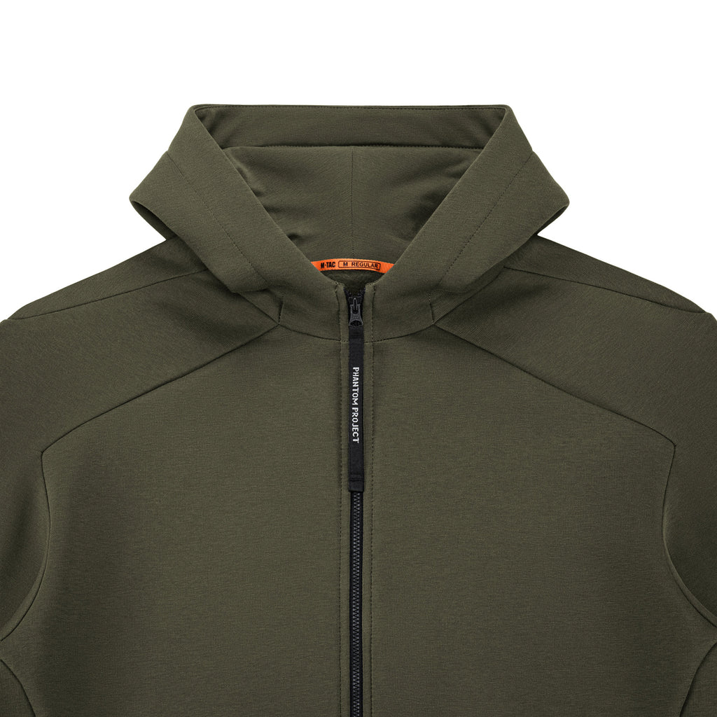 Phantom Project/M-Tac кофта Hoodie Zipper semi-raglan PE Ranger Green