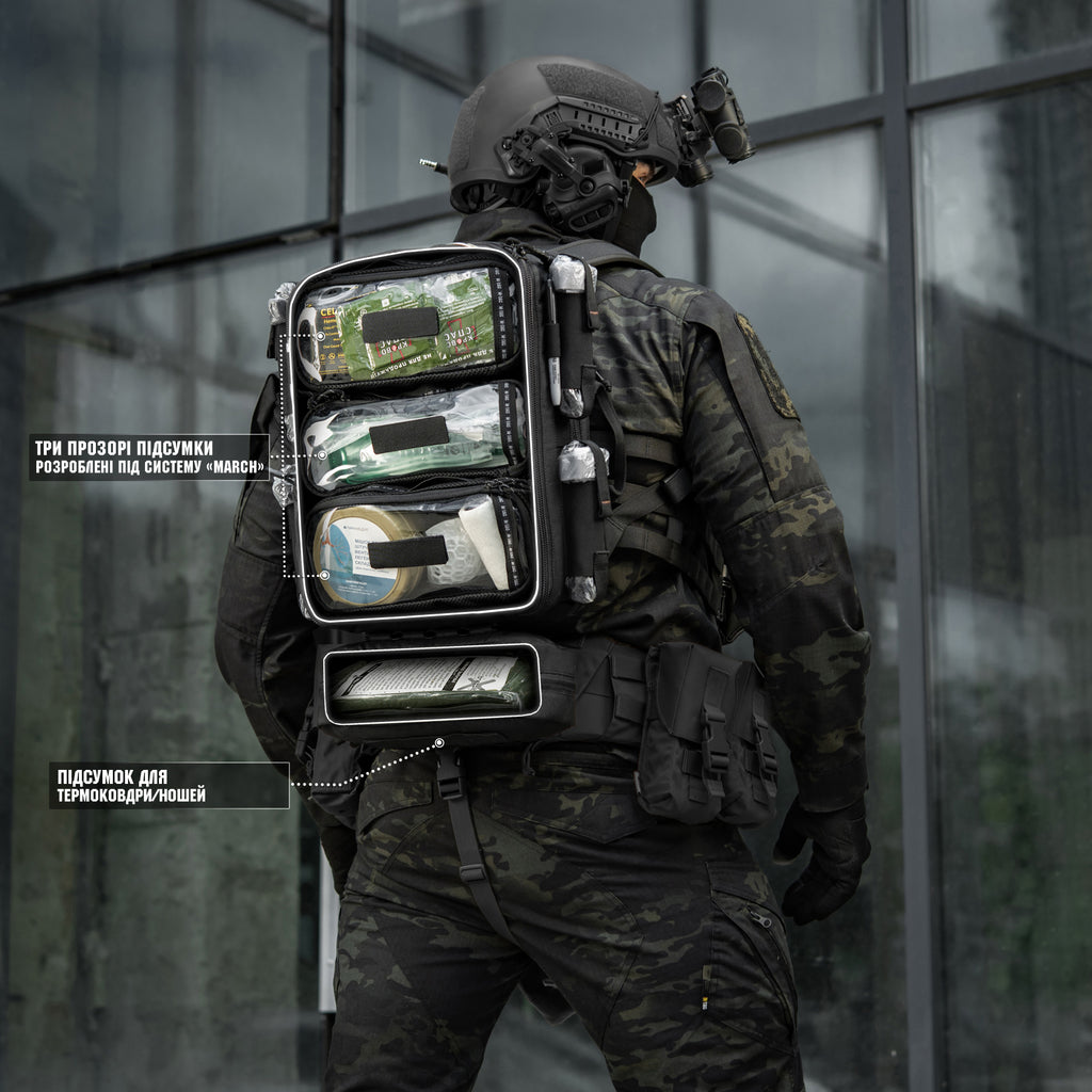 M-Tac наплічник бойового медика Elite Black