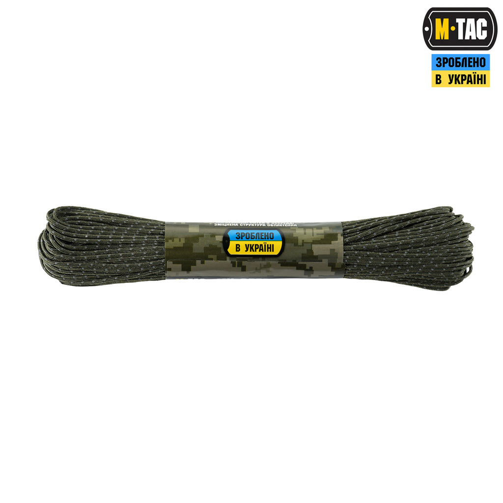 M-Tac паракорд Minicord Mil-Spec 30m Ranger Green Reflective