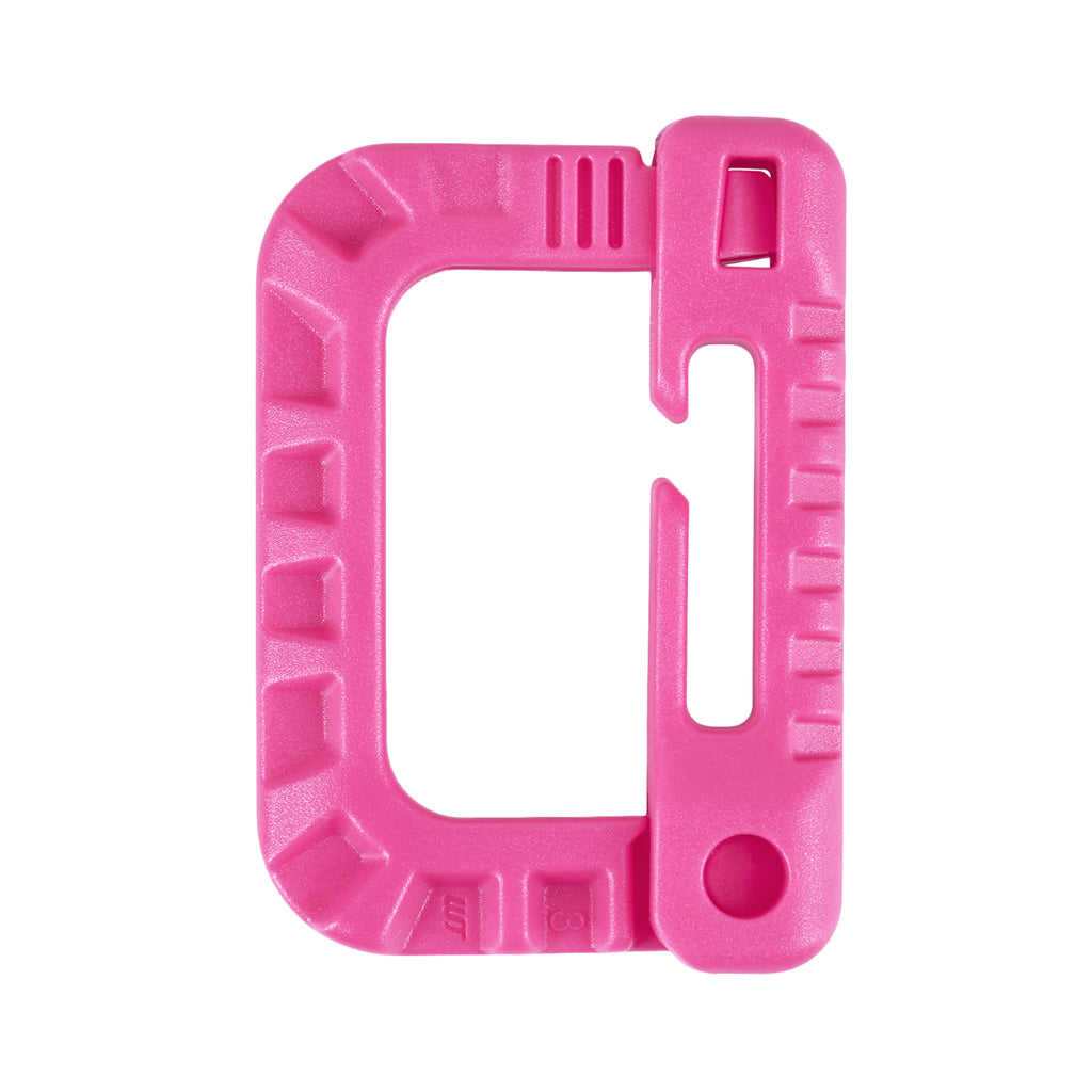 Карабін пластиковий Grimloc Pink