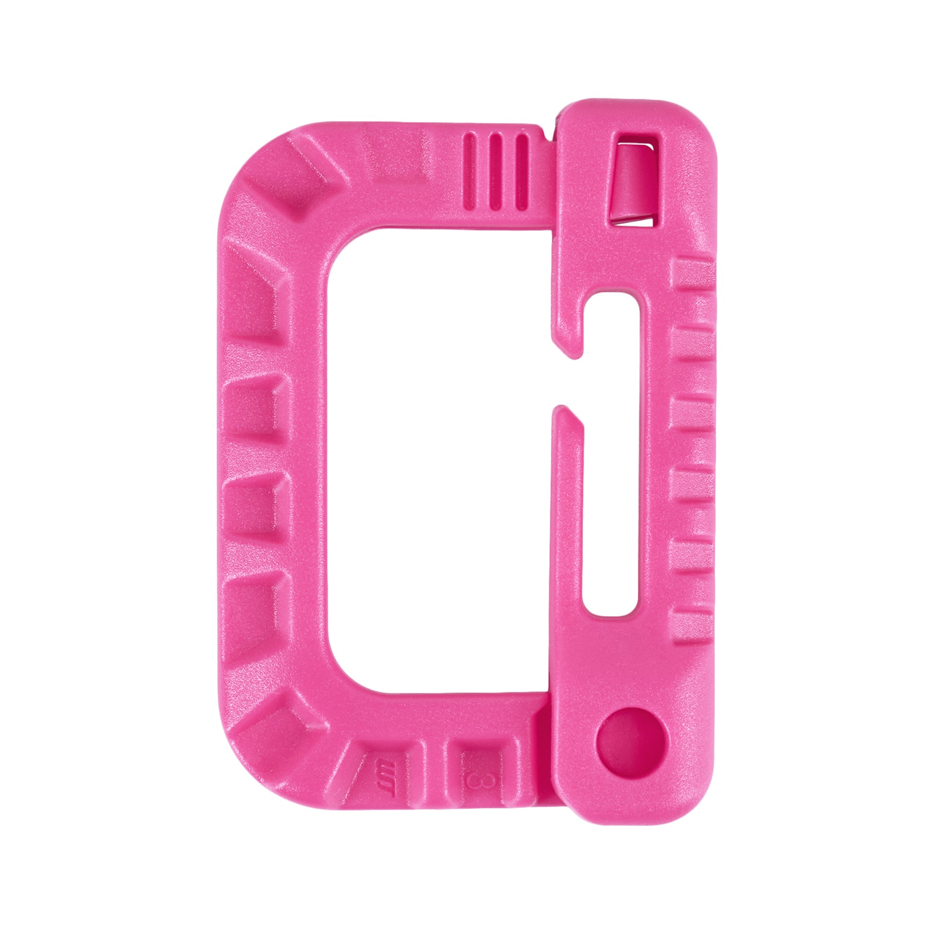 Карабін пластиковий Grimloc Pink