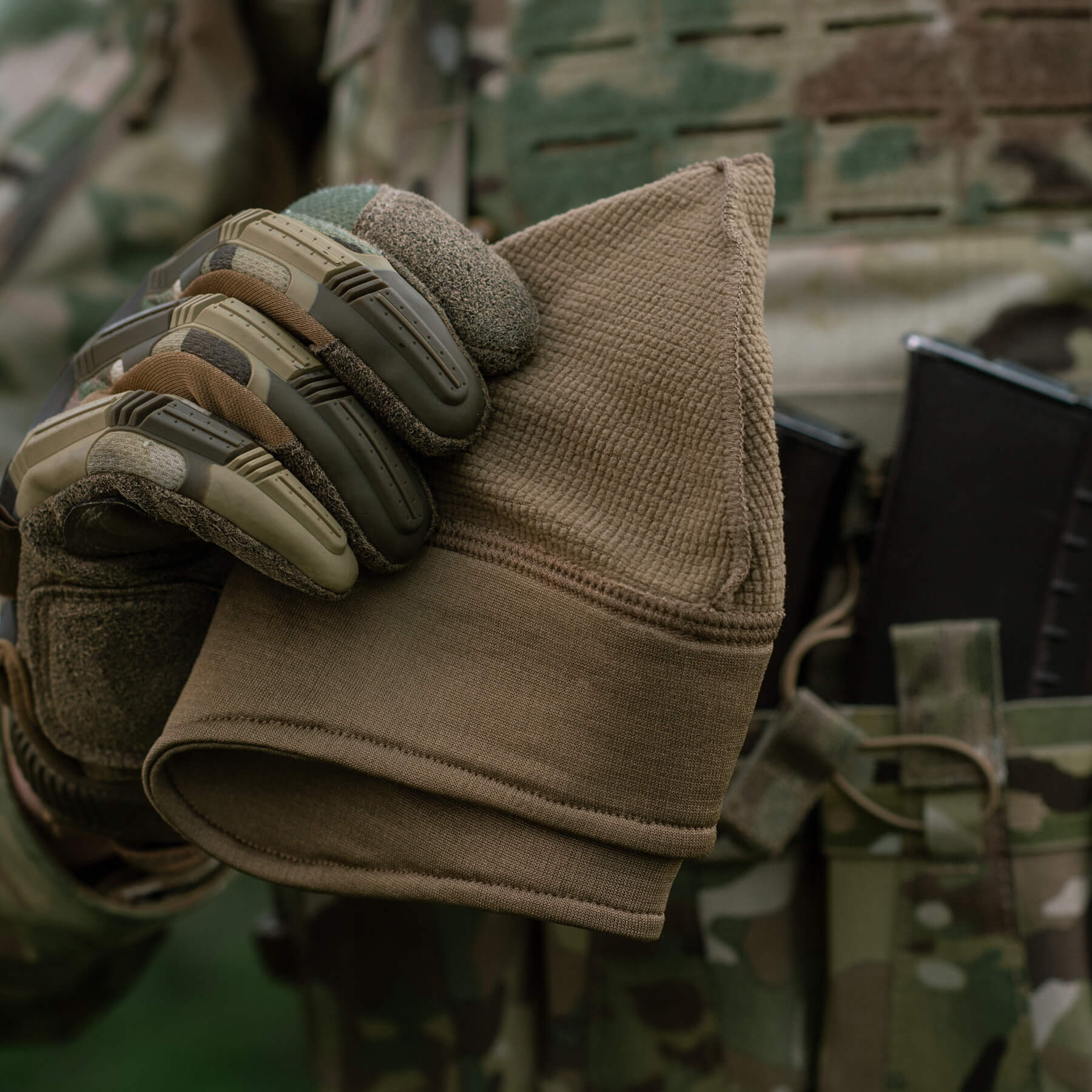 M-Tac шапка-підшоломник Gen.II мікрофліс ріп-стоп Tan