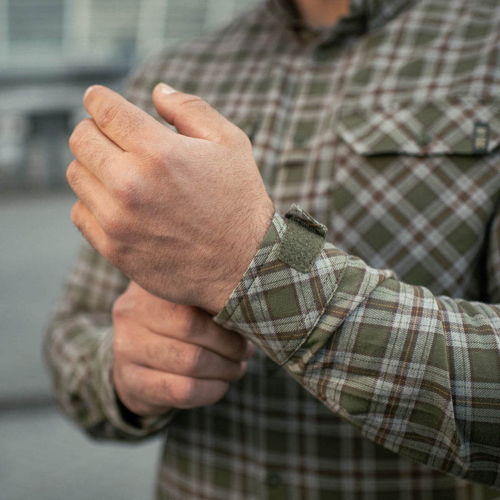 M-Tac сорочка Lumberjack Cotton Shirt Olive/Grey