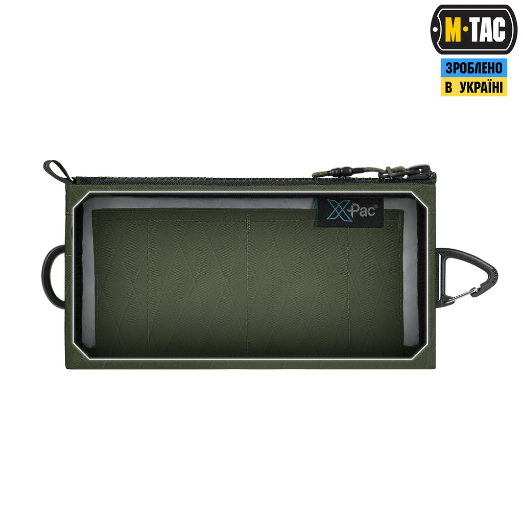 M-Tac гаманець горизонтальний з карабіном X-PAC Elite Ranger Green