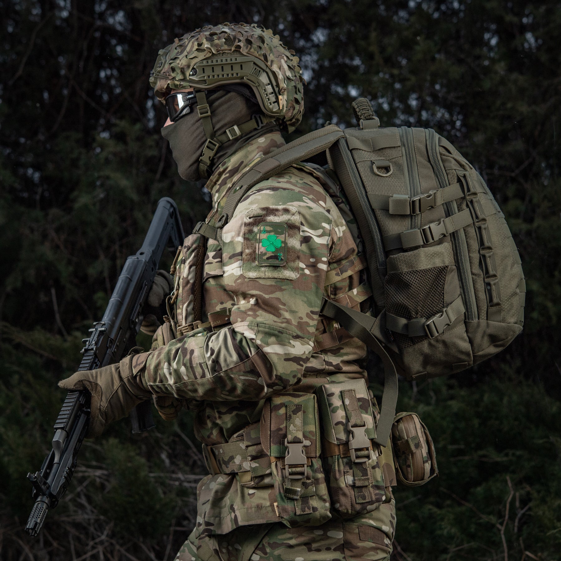 M-Tac нашивка Фартова Карта (вишивка) Multicam