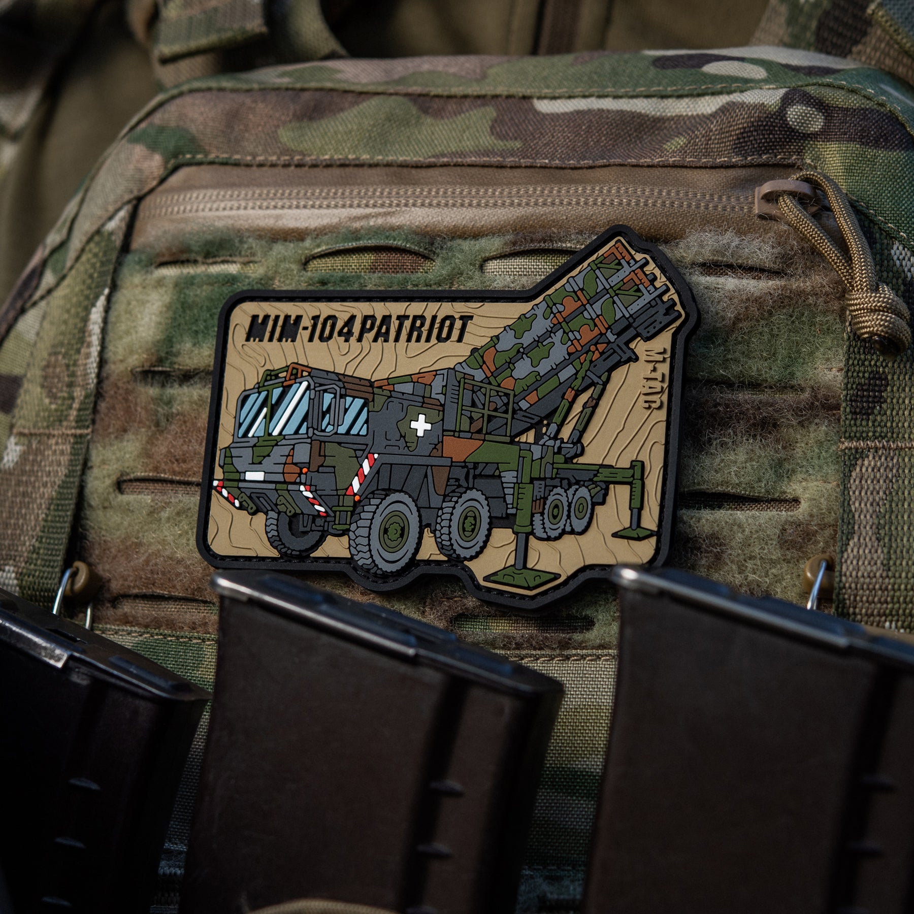 M-Tac нашивка MIM-104 Patriot (PVC)