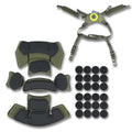 Підвісна система + подушки для шолому Team Wendy Cam Fit (R) GEN.3 Хакі