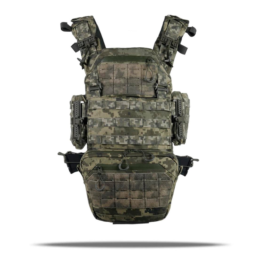 Комплект плитоноска Kiborg Gen.2 + 2 підсумки з балістичним захистом 2 класу