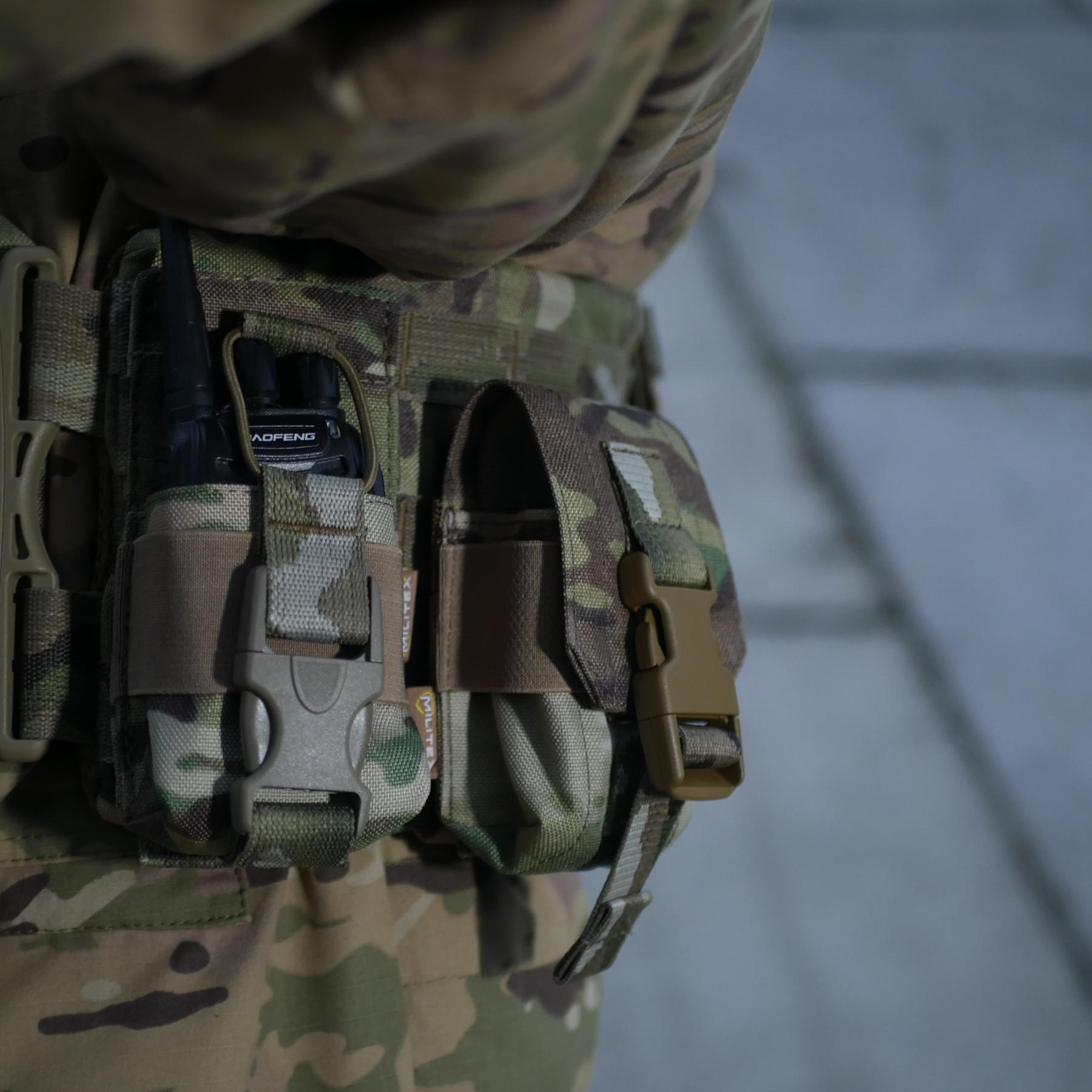 Підсумок для 1 гранати Militex Cordura original USA Мультикам