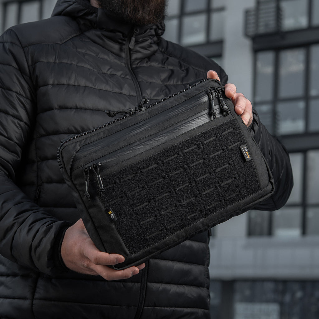 M-Tac сумка Admin Bag Large Elite з липучкою Black