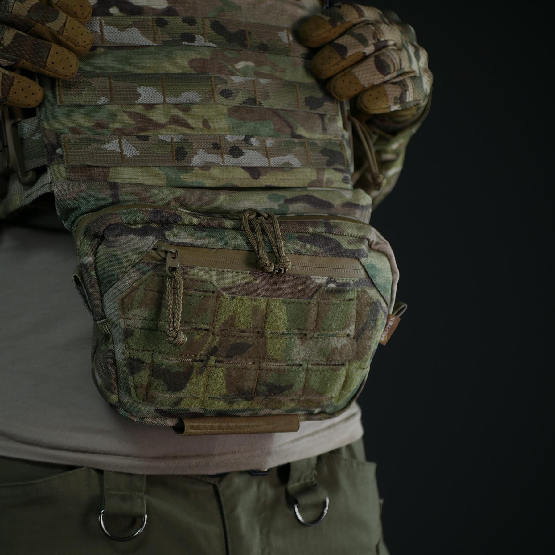 Сумка для захисту паху Militex розмір M | Cordura original USA