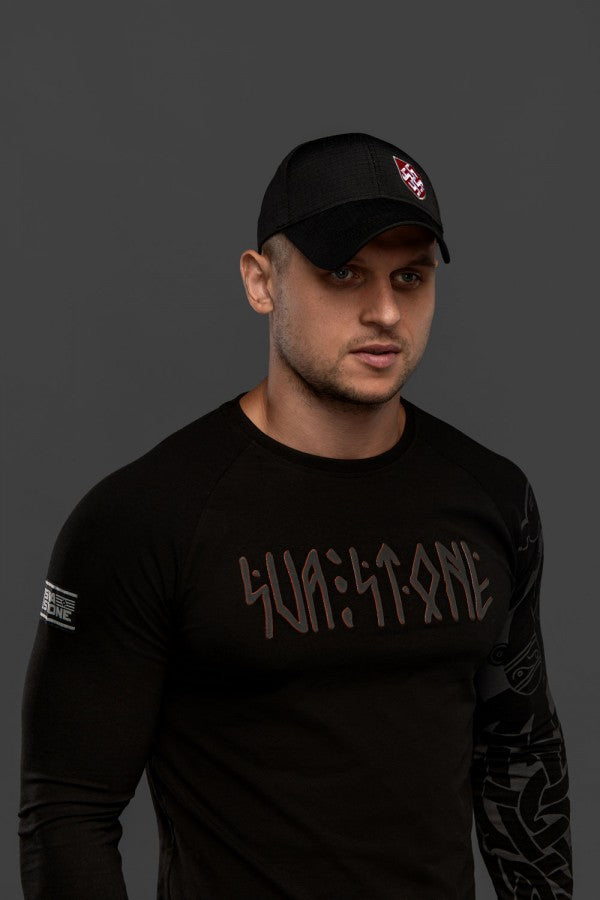 SvaStone бейсболка Перунів Цвіт чорна