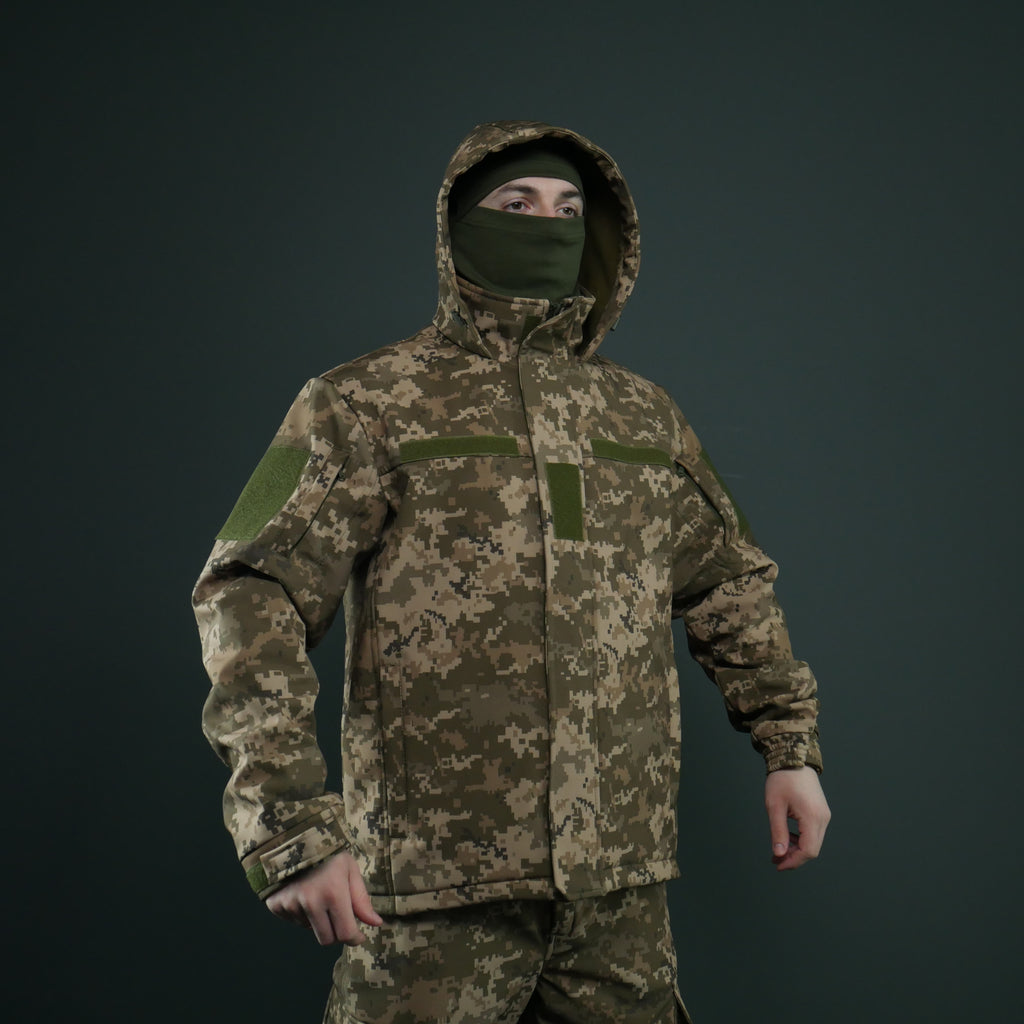 Демісезонний костюм Softshell Kiborg Піксель