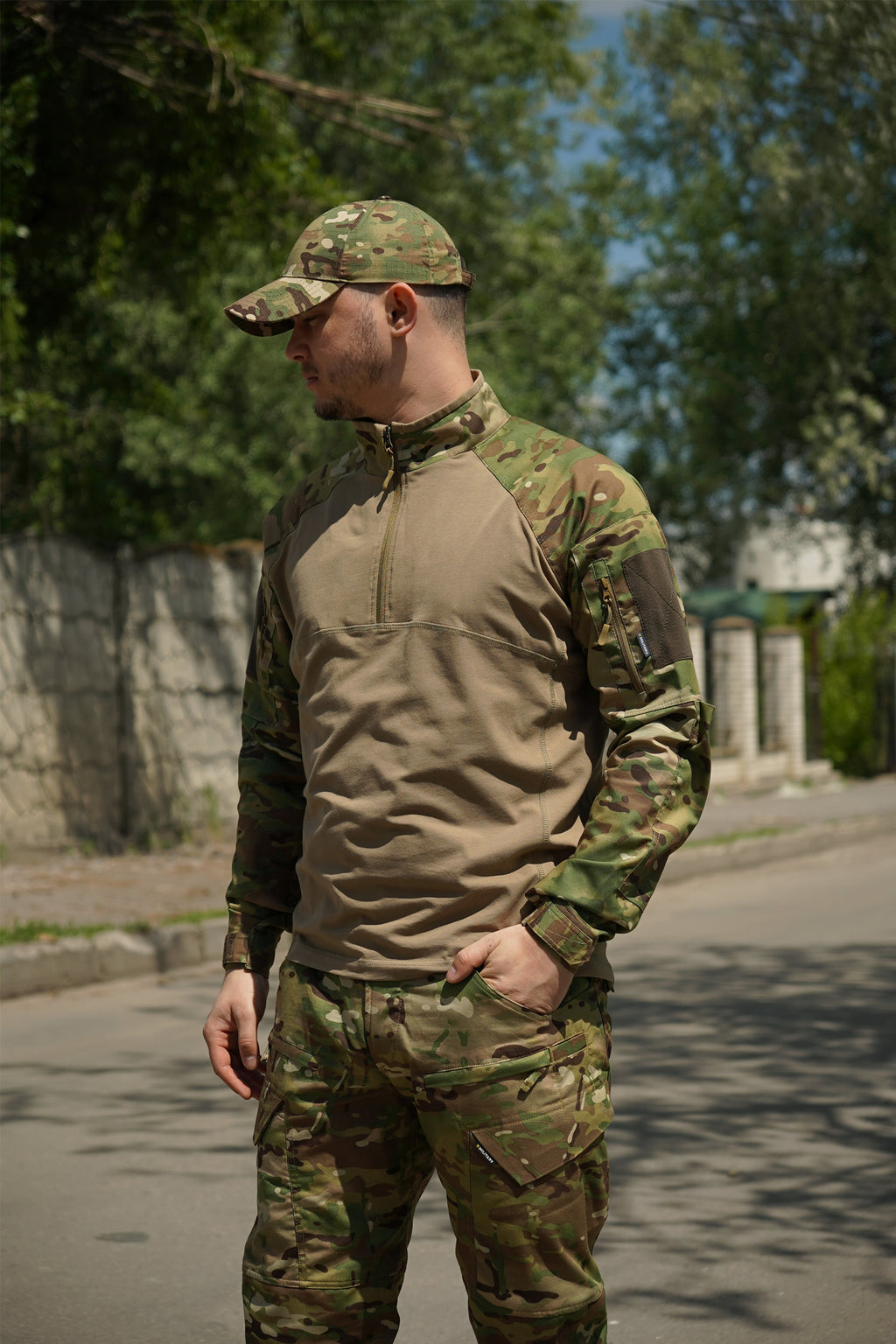 Тактична бойова сорочка RF multicam-tan BR S