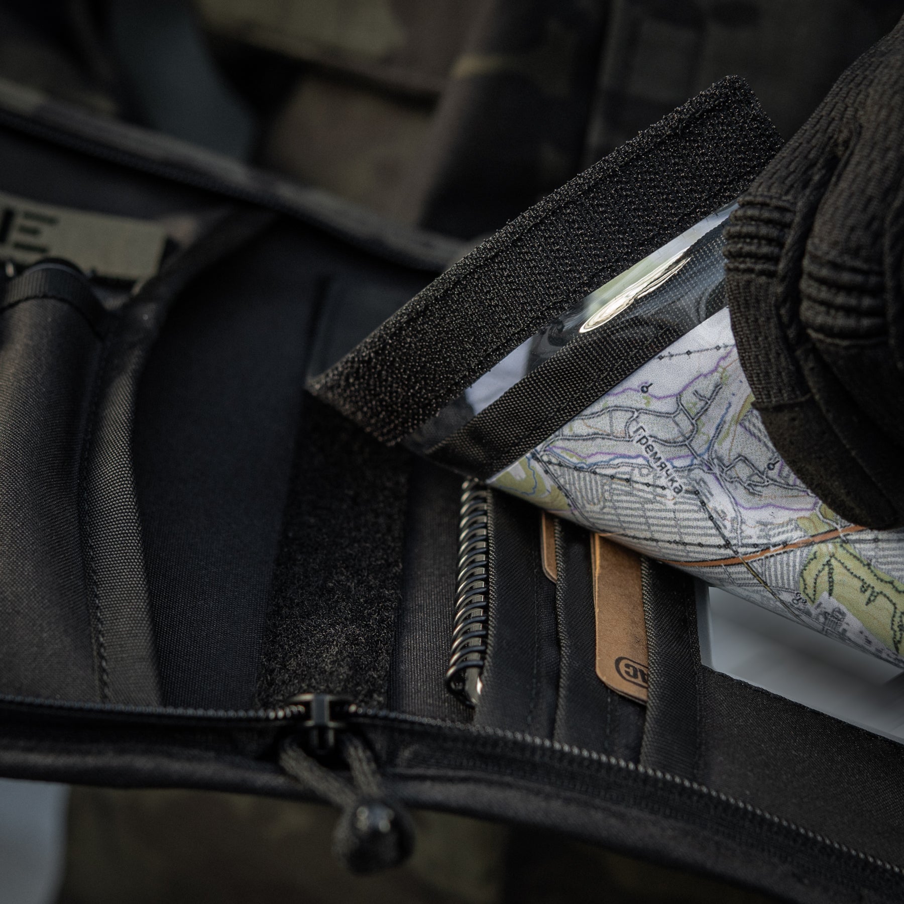M-Tac планшет-органайзер А5 Elite Multicam Black