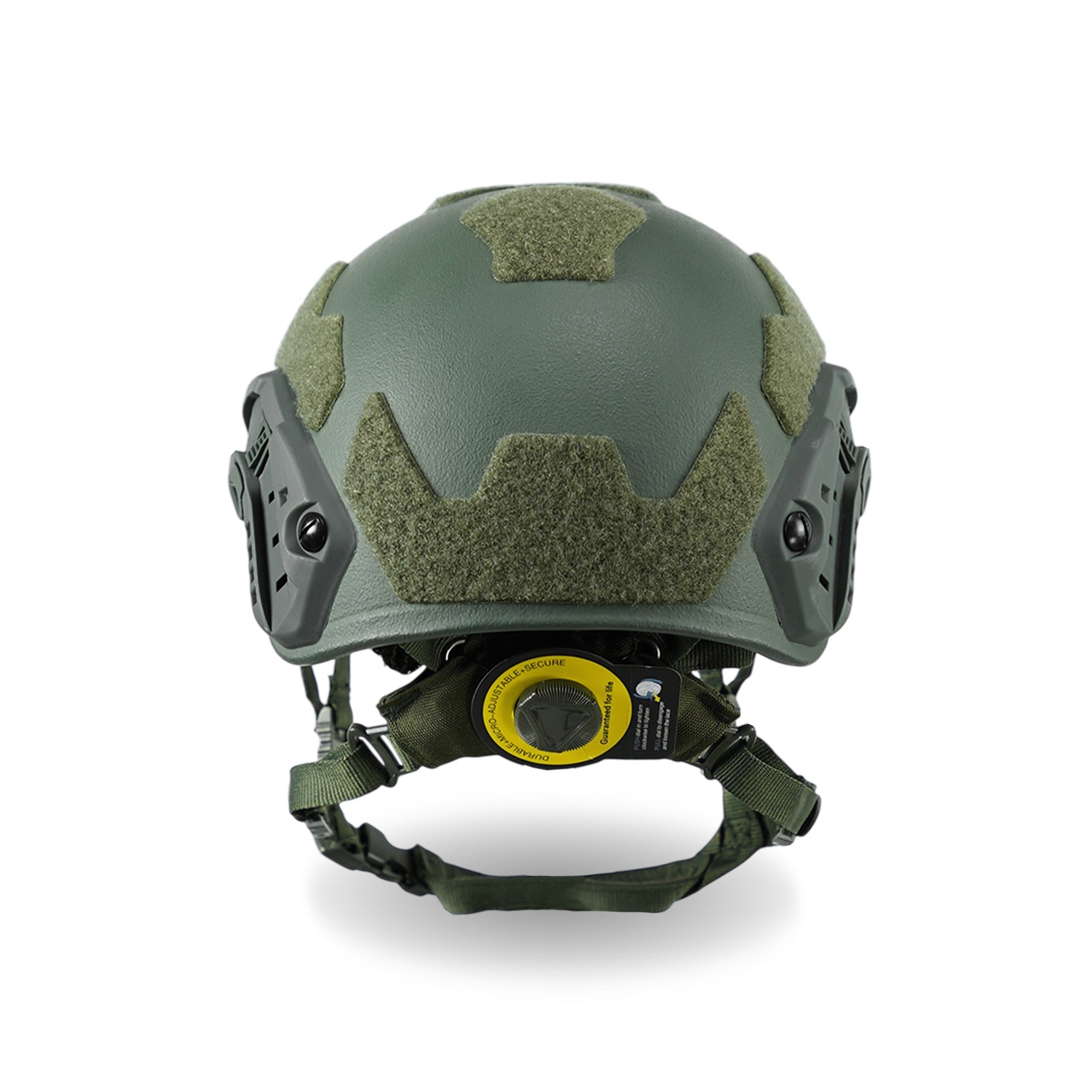 Кевларовий балістичний шолом FAST GEN III Kevlar Olive з кріпленням NVG та рейками