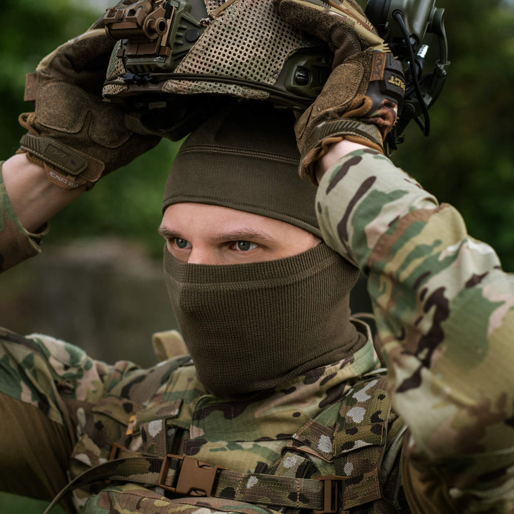 M-Tac шапка-підшоломник Gen.II мікрофліс ріп-стоп Dark Olive