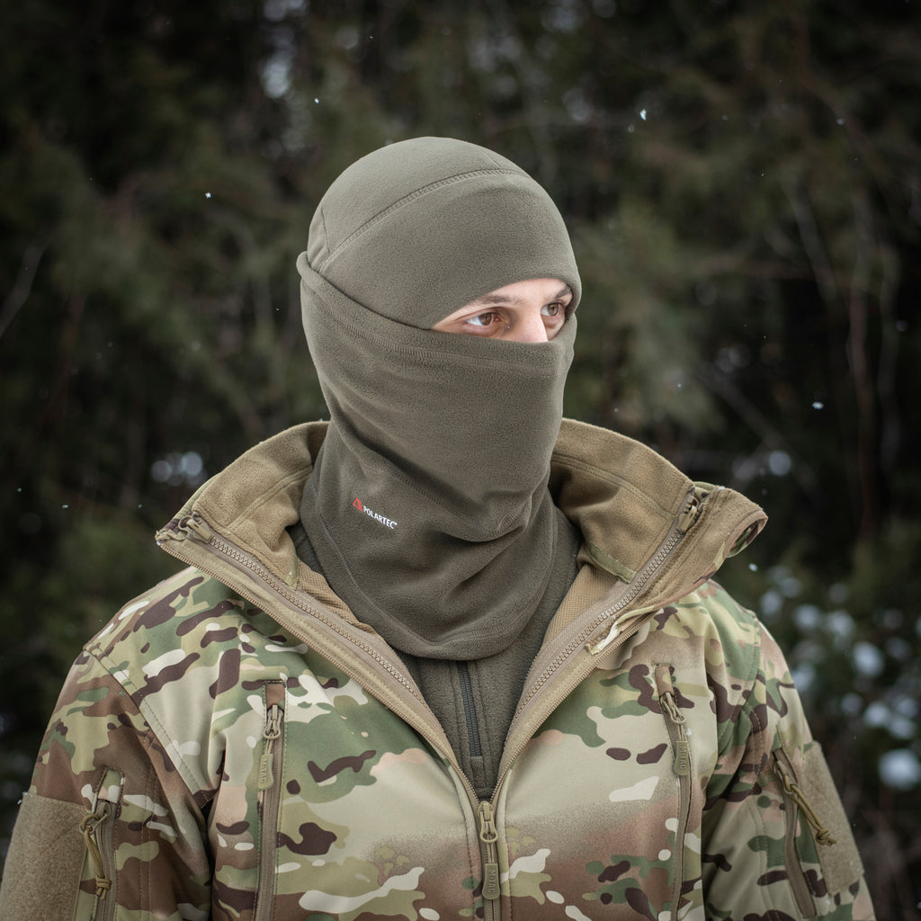 M-Tac шарф-труба анатомічний з затяжкою Polartec Dark Olive