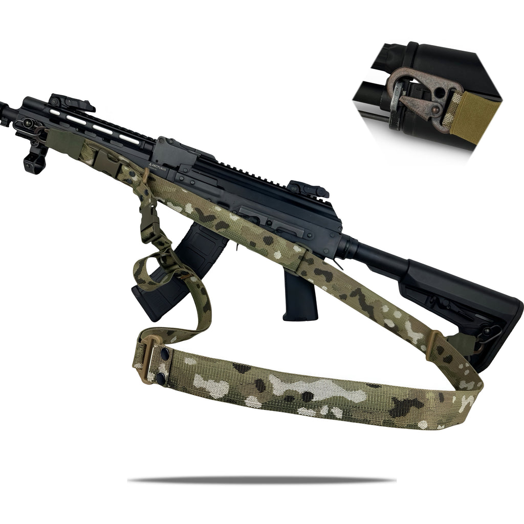 Ремінь збройовий триточковий RAGNAROK "Hel" Gen.II carbine Мультикам