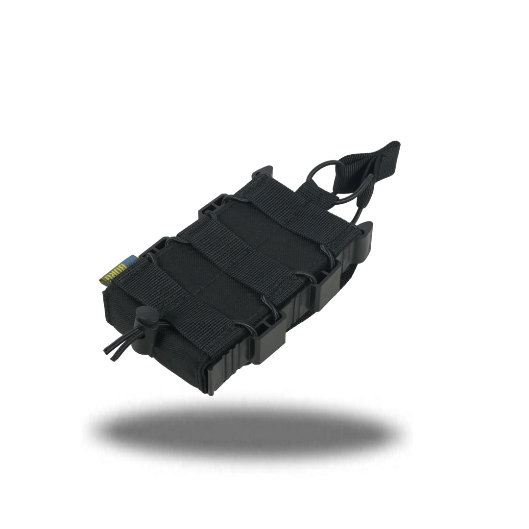 Посилений підсумок Kiborg GU Single Mag Pouch Чорний
