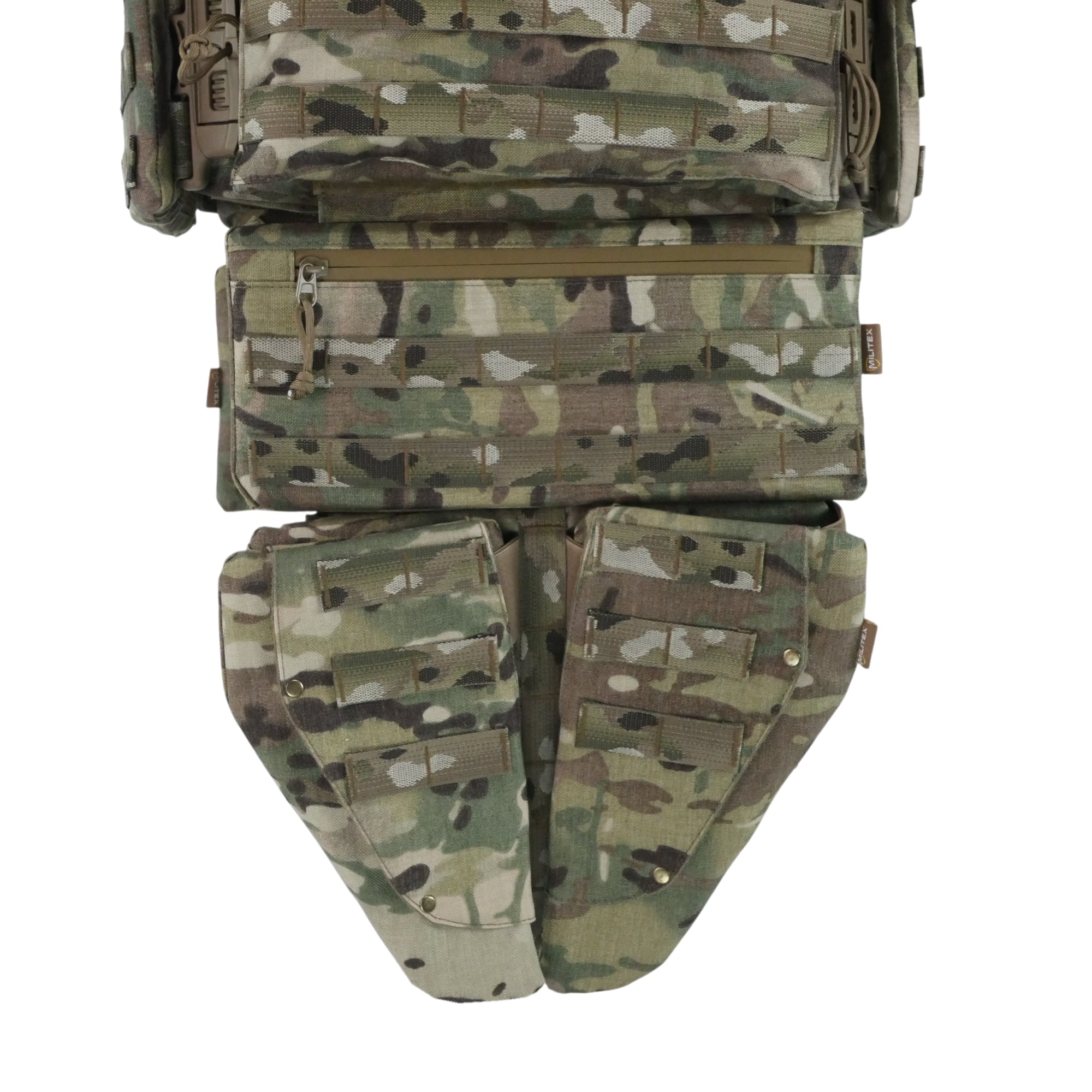 Бронежилет Militex Modular X-1 з балістичним пакетом (2 клас) | Multicam | Cordura USA | Розмір XL